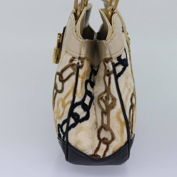 LOUIS VUITTON Monogram Charm Pochette Lover Hand Bag Ivory M95194 LV Auth 86283A - Picture 4 of 16